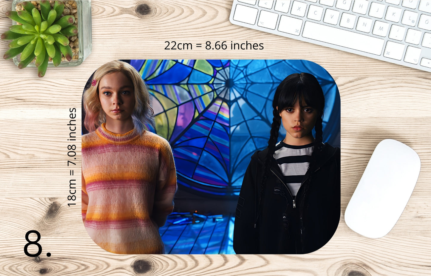 Podkładka pod mysz Wednesday / Wednesday – Nevermore Academy