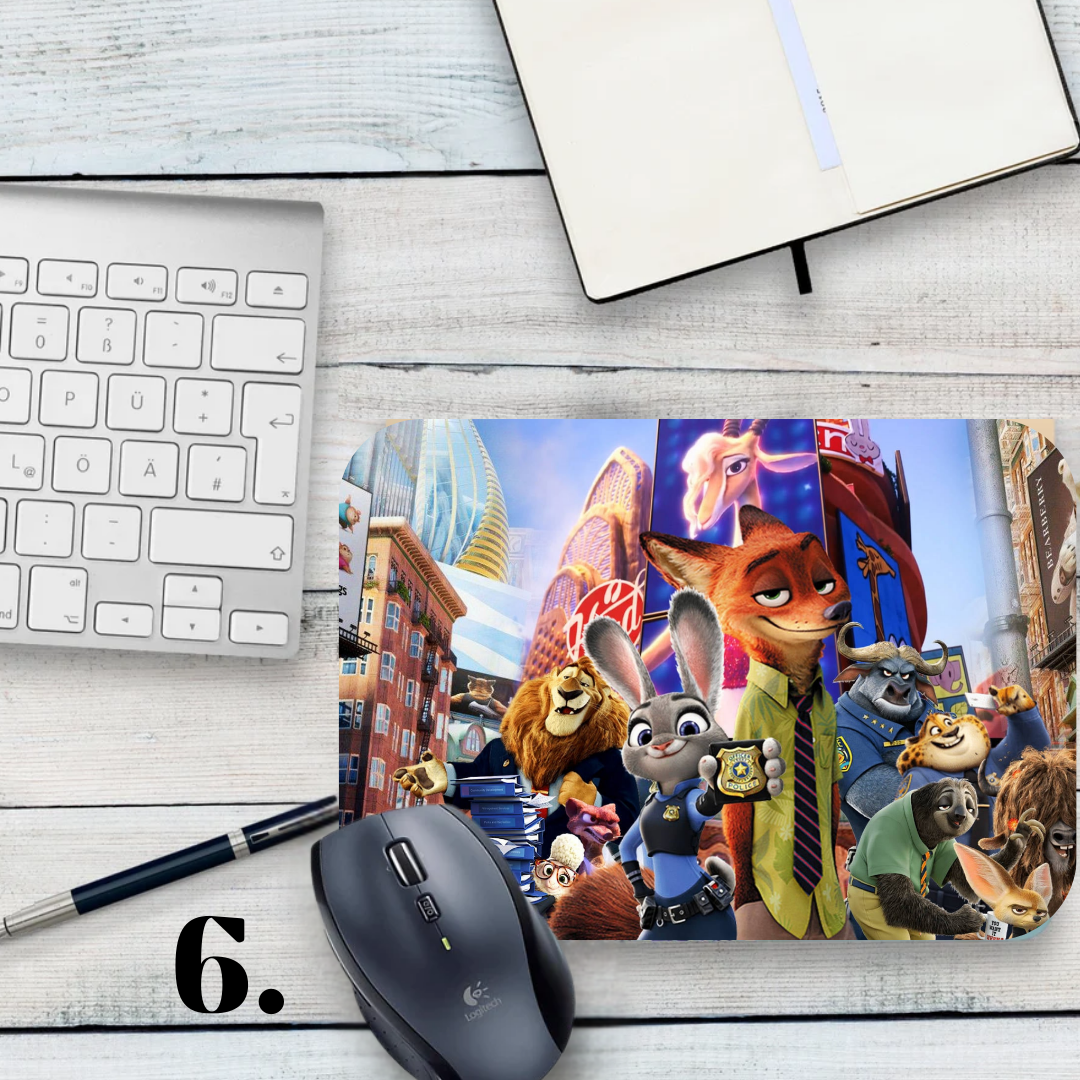 Podkładka pod mysz Zwierzogród / Zootopia – Judy Hopps i Nick Wilde