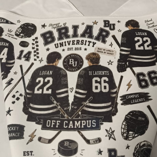 Sporthandtuch Off Campus Inspired – Muster/Prototyp 🏒✨ (1 Stück)