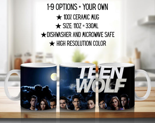 Teen Wolf | 100% CERAMIC MUG, 11Oz = 330ml