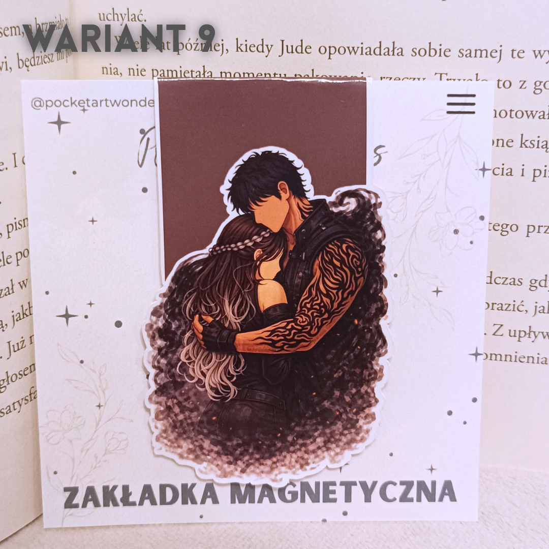Zakładka magnetyczna - inspirowana Fourth Wing