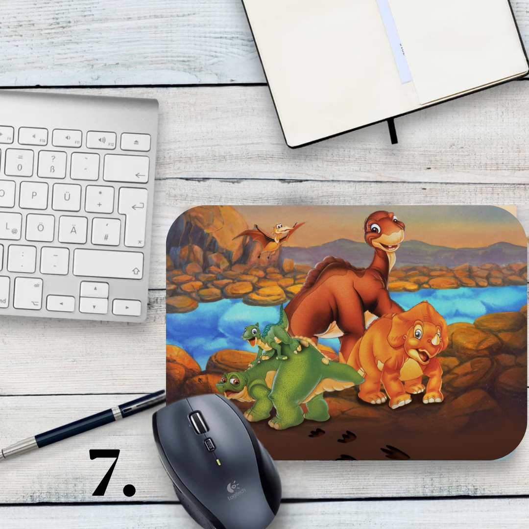 Podkładka pod mysz Pradawny ląd / The Land Before Time – klasyczna animacja, Littlefoot