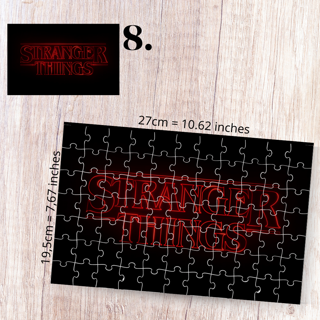 Puzzle Stranger Things / Stranger Things – serial Netflix, horror fantasy