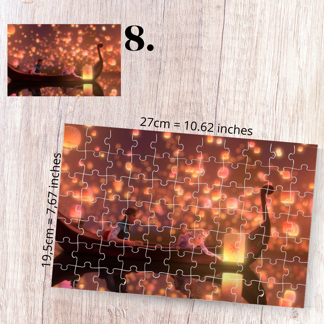 Puzzle Zaplątani / Tangled – Roszpunka, animacja Disney