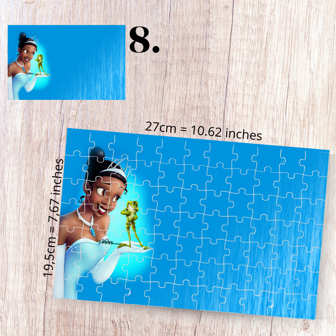 Puzzle Księżniczka i Żaba / The Princess and the Frog – animacja Disney