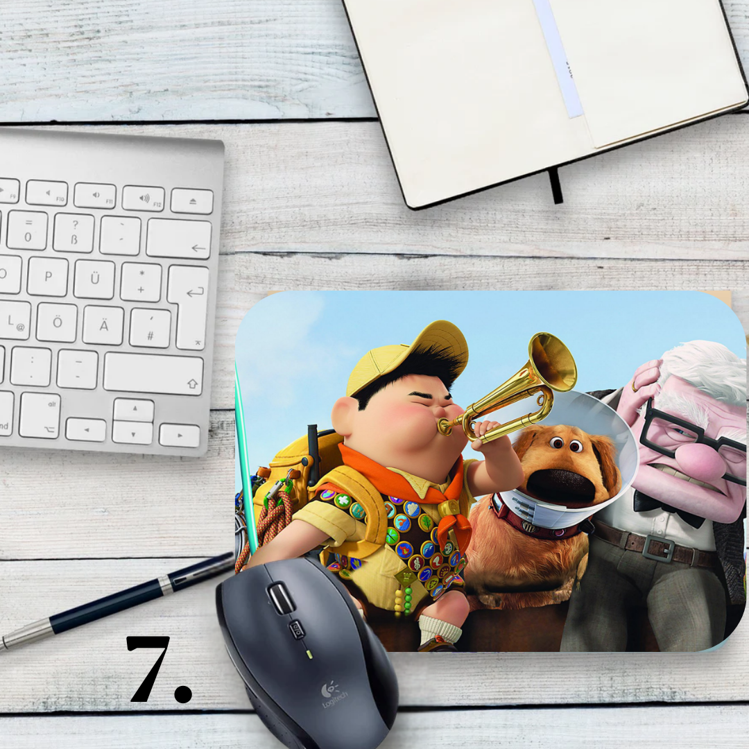 Podkładka pod mysz Odlot / Up – Carl i Ellie, animacja Pixar