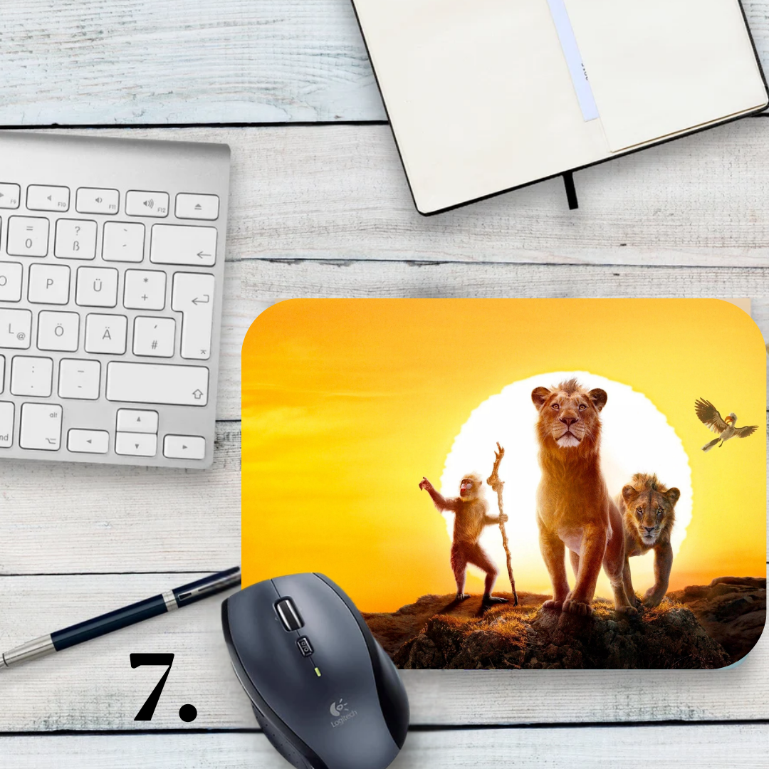 Podkładka pod mysz Król Lew / The Lion King – Simba, Nala, Timon i Pumba