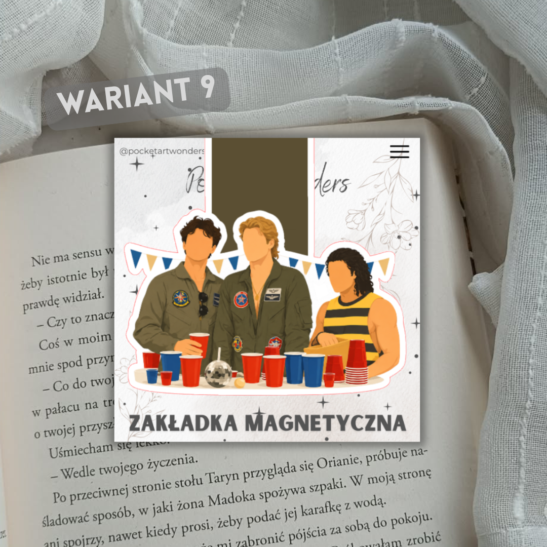 Zakładka magnetyczna - inspirowana Off Campus