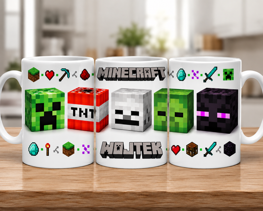 Personalized Ceramic Mug – Minecraft
