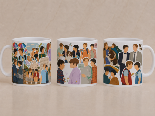 Ceramic Mug 330 ml - Heartstopper Inspired