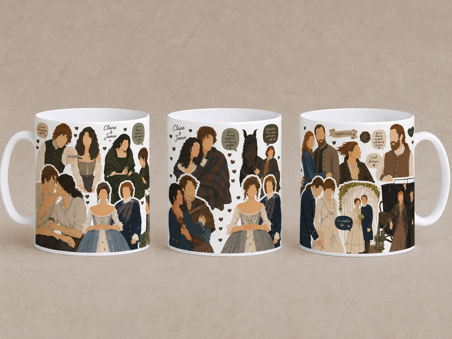 Ceramic Mug 330 ml - Outlander