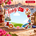 Ramka magnetyczna ze zdjęciem – Turcja – Türkiye