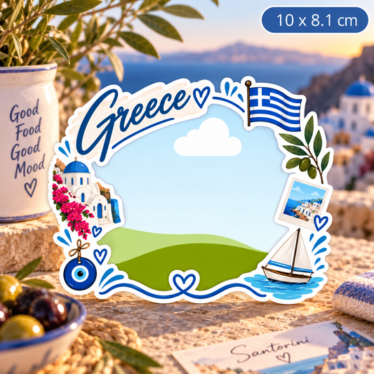 Personalizowany magnes ze zdjęciem Grecja – Greece