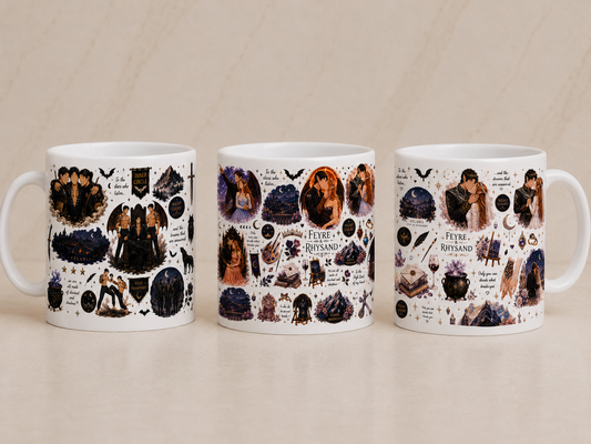Ceramic Mug 330 ml - ACOTAR Inspired