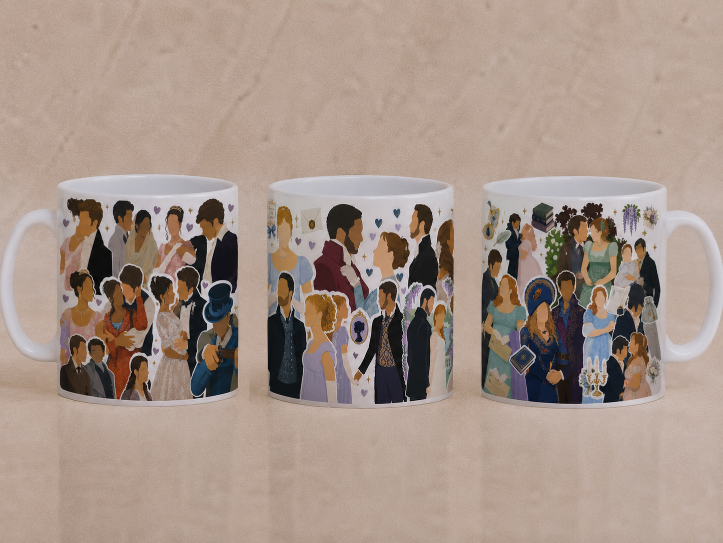 Ceramic Mug 330 ml - Bridgerton Inspired