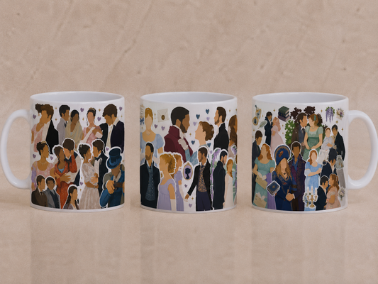 Ceramic Mug 330 ml - Bridgerton Inspired