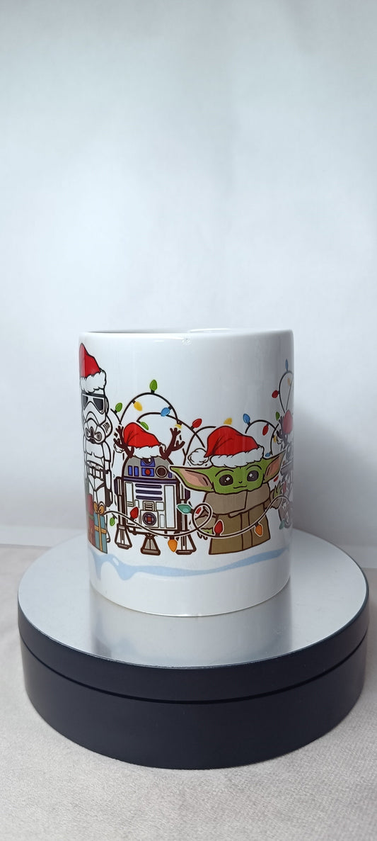Star Wars Weihnachtsbecher – Grogu / Baby Yoda | Tasse 330 ml | Letztes Stück