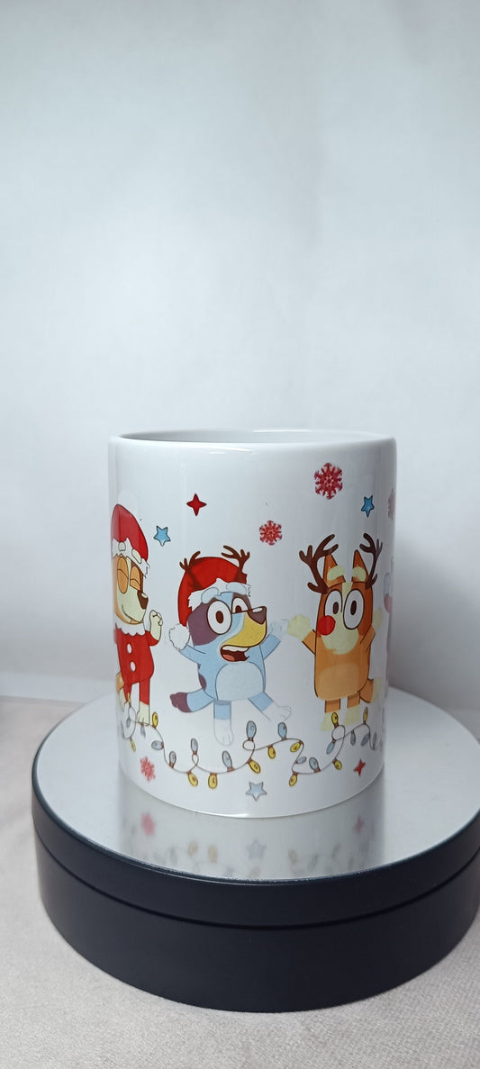 Bluey Tasse Weihnachten | Tasse 330 ml | Letztes Exemplar