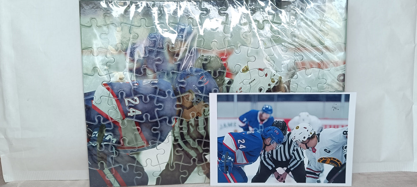 Puzzle Heated Rivalry | Puzzle fan-made 88 el. | OUTLET – błąd druku
