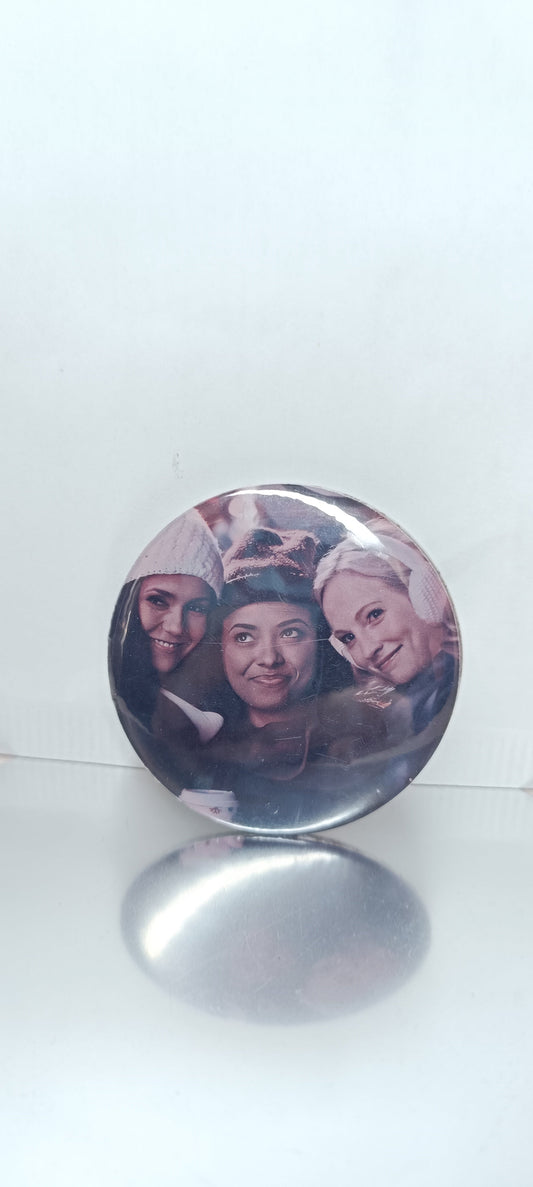 The Vampire Diaries Button Pin 58 mm | Fan-made pin | OUTLET
