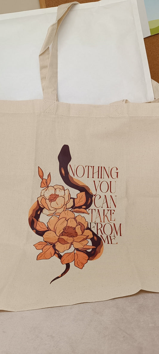 Cotton bag "Nothing You Can Take From Me" | The Hunger Games | OUTLET