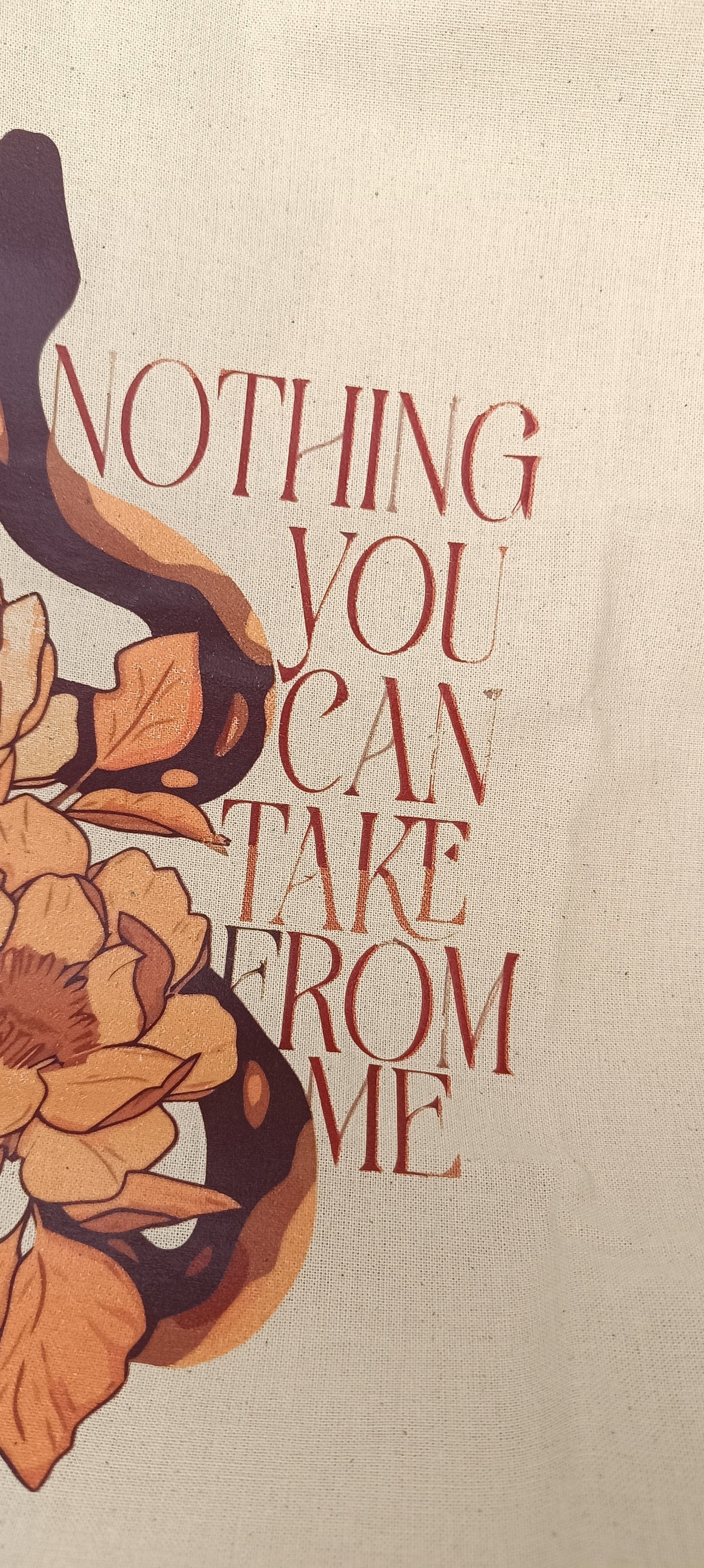 Cotton bag "Nothing You Can Take From Me" | The Hunger Games | OUTLET