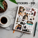 Sticker sheet – Moja wina: Londyn / My Fault: London