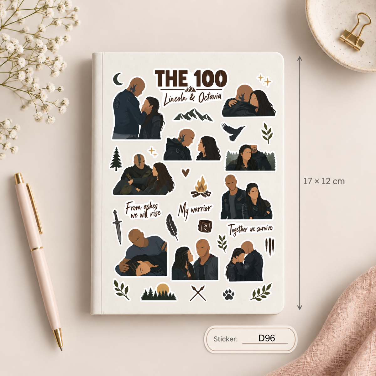 Arkusz naklejek – The 100