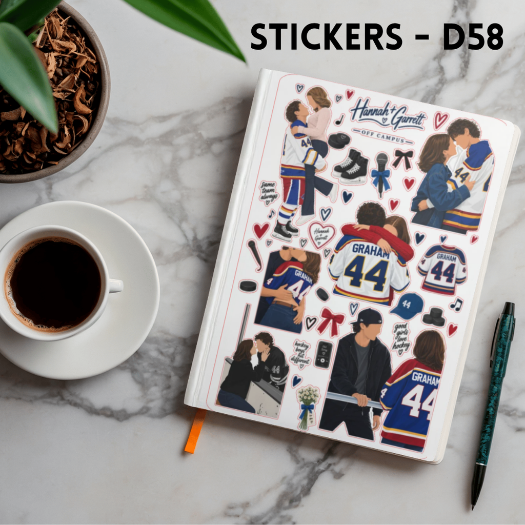 Stickerbogen – Off Campus