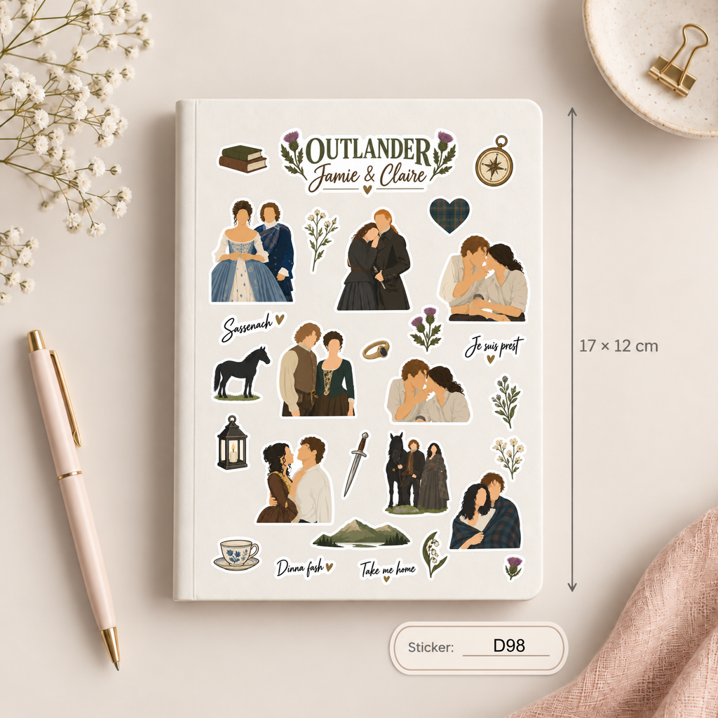 Stickerbogen – Outlander