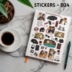 Sticker sheet – Moja wina: Londyn / My Fault: London