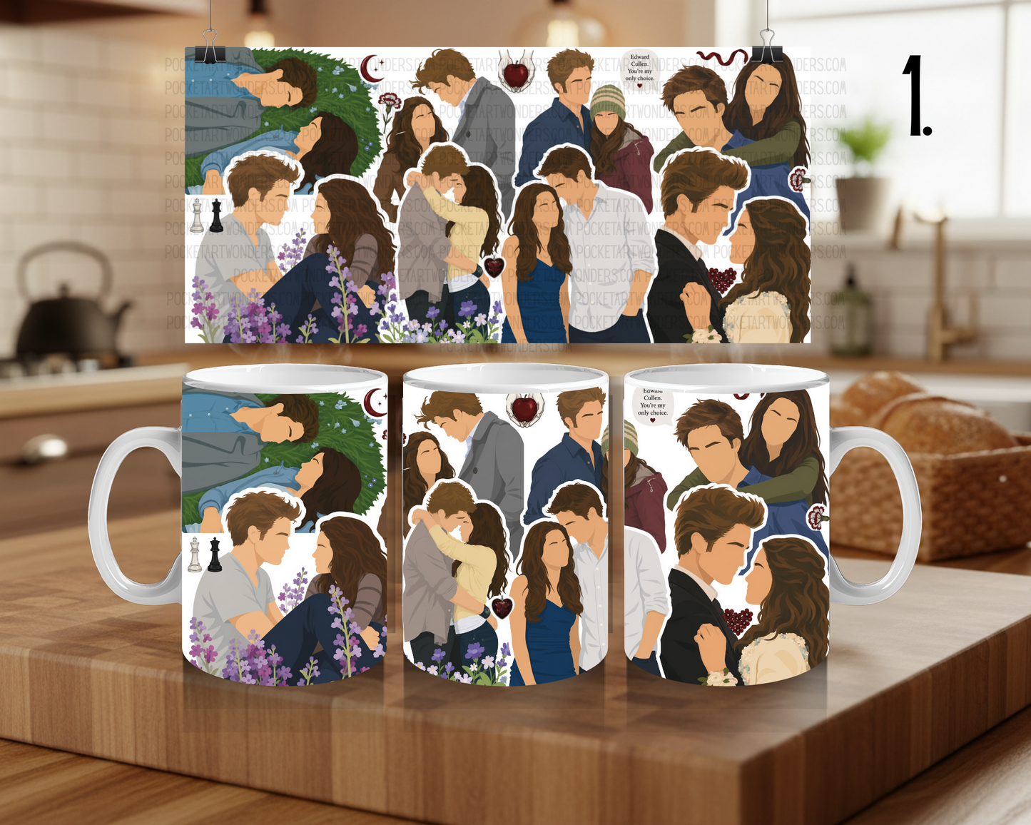 Ceramic Mug 330 ml - Twilight Inspired