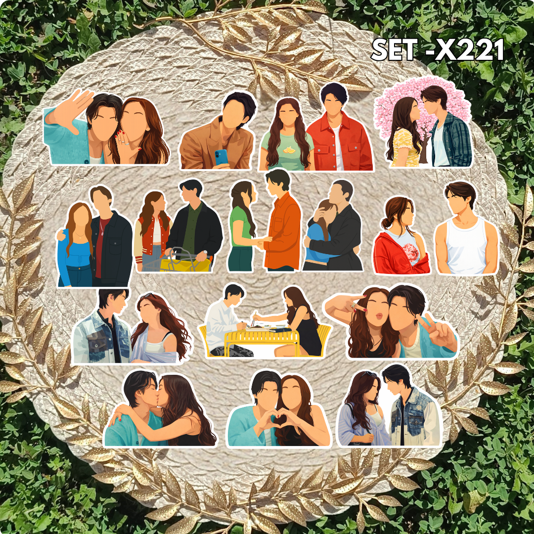 Zestaw naklejek XO, Kitty / XO, Kitty – Kitty Song Covey
