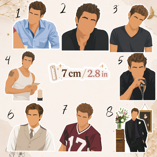 Vinyl Sticker -  The Vampire Diaries, Stefan Salvatore
