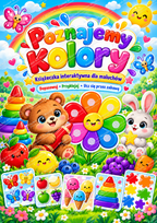 Poznajemy kolory – Interaktywne karty edukacyjne na rzepy A4