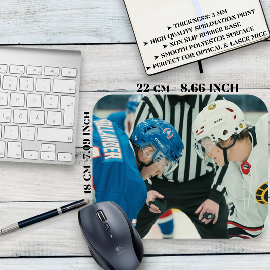 Mousepad Hot Rivalry / Heated Rivalry - sports romance, hockey