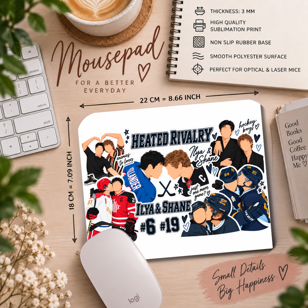 Mouse pad – Heated Rivalry