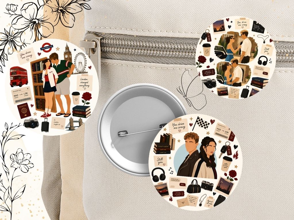 Pin Button 58 mm - My Fault: London Inspired