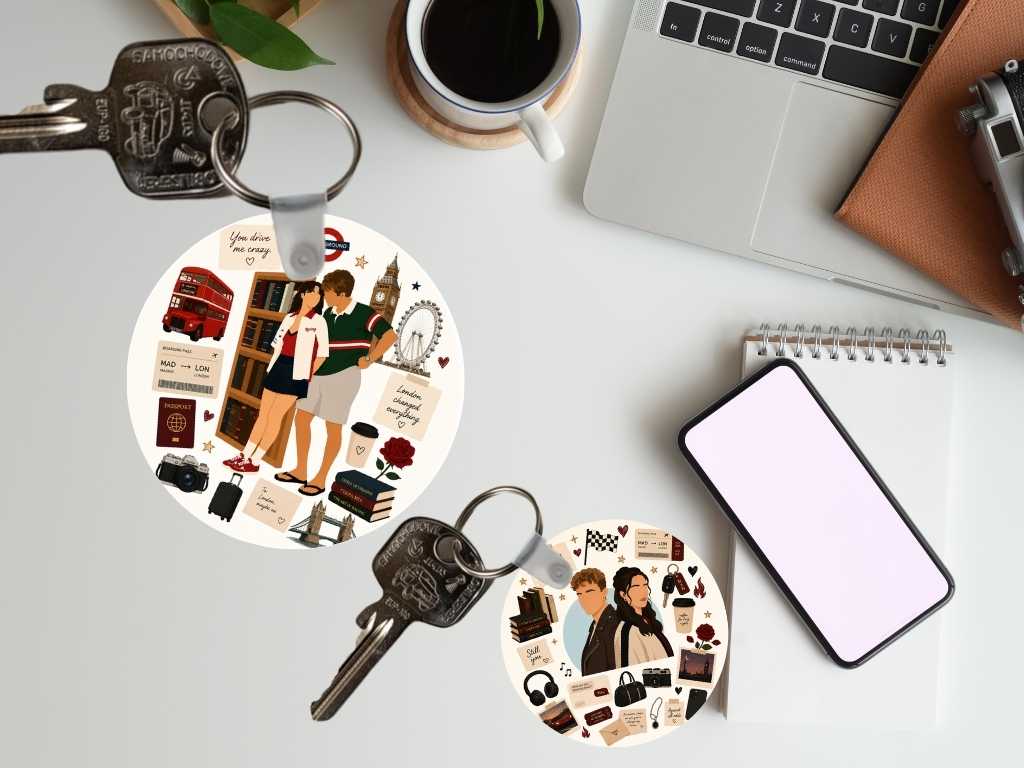 Keychain - My Fault: London Inspired