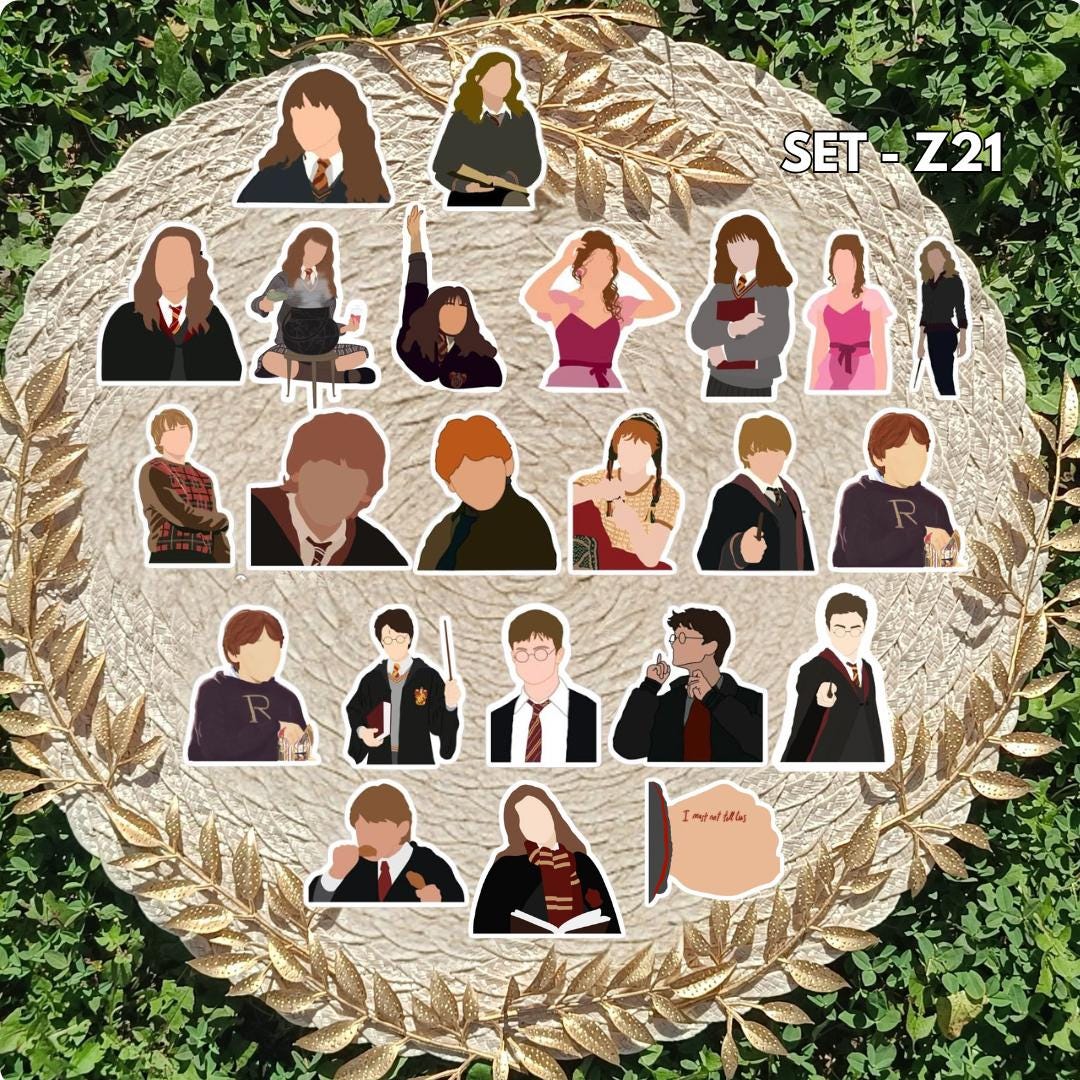 Harry Potter Stickers | Hogwarts Vinyl Pack | Wizarding World
