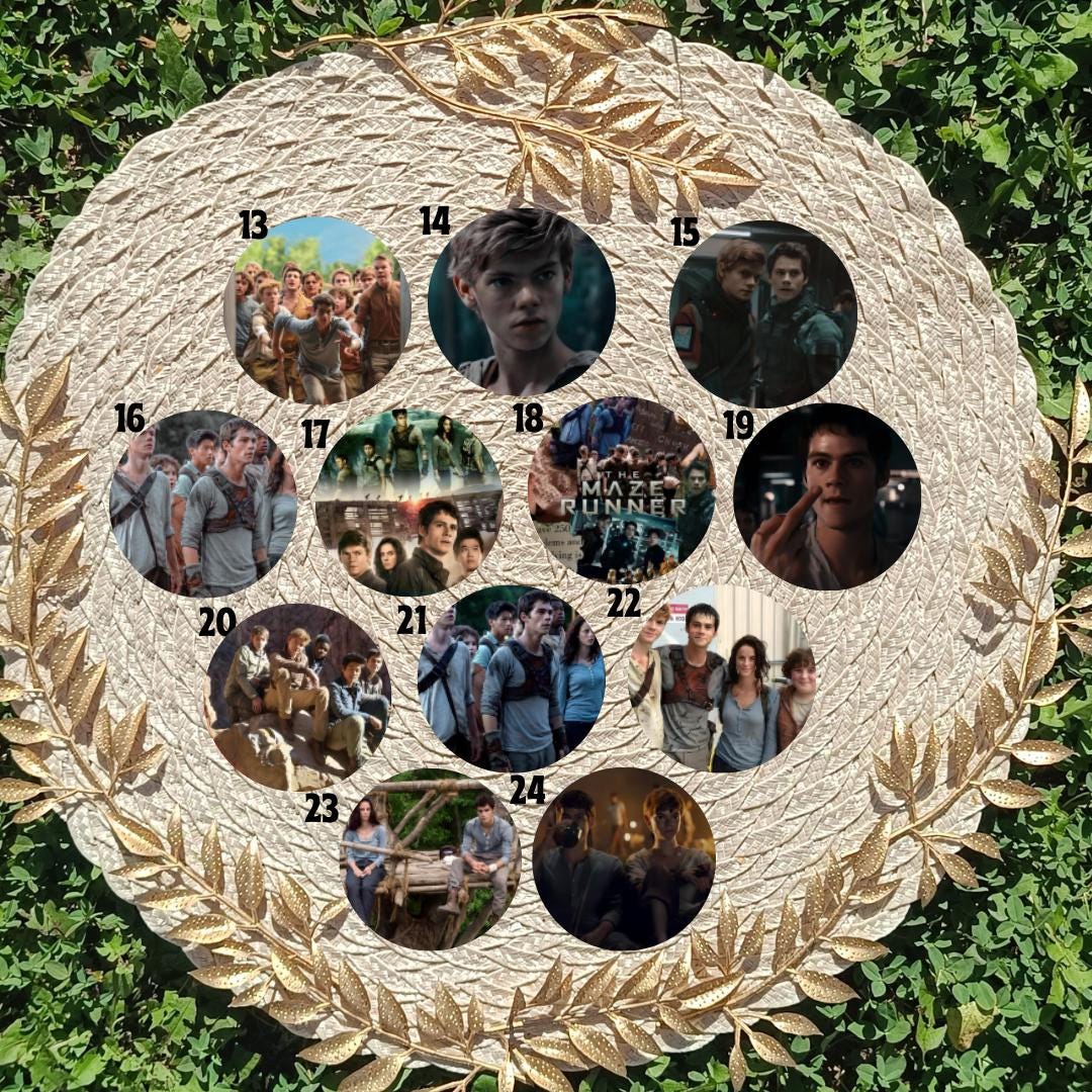 The Maze Runner | Backpack pin | Magnet | Keychain