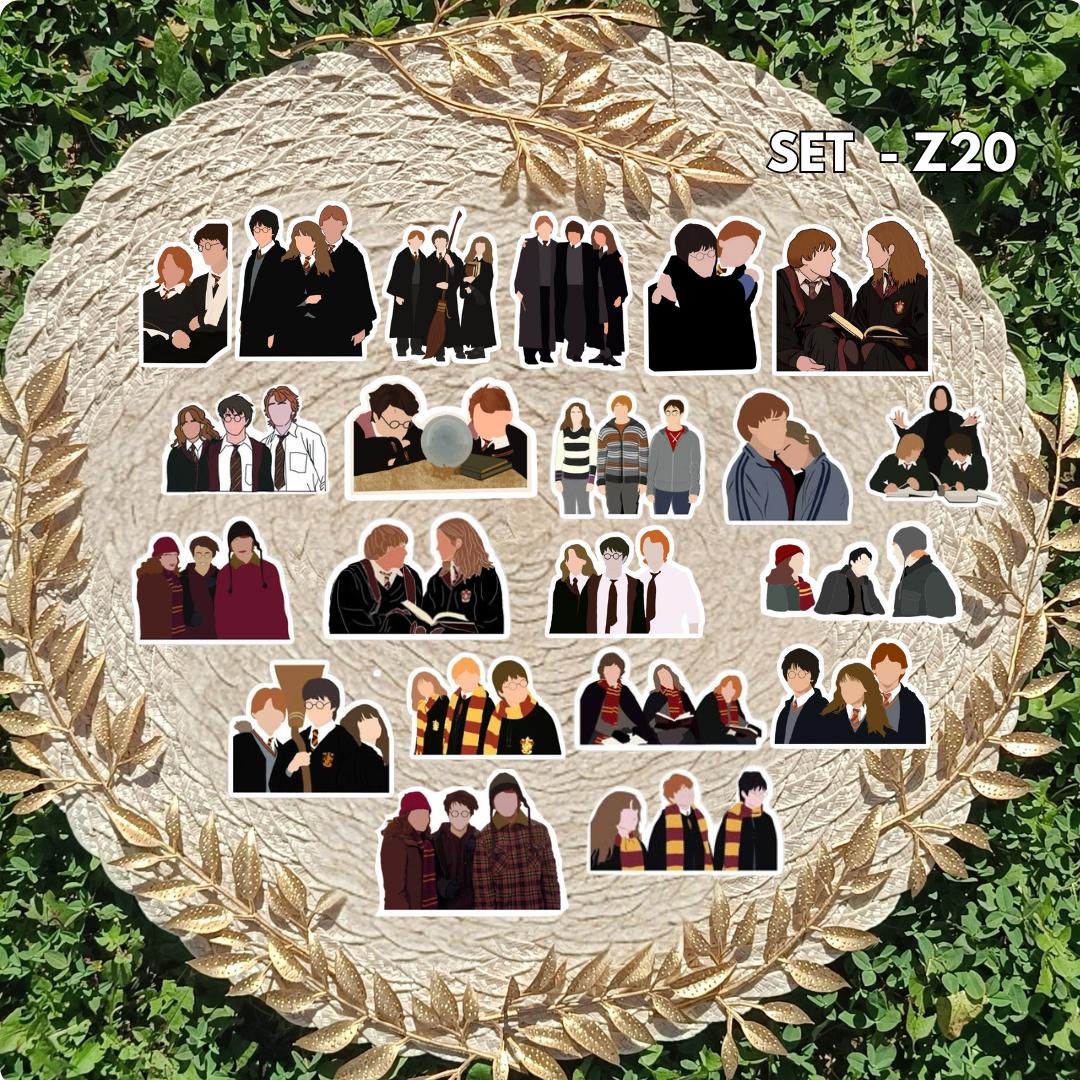 Harry Potter Stickers | Hogwarts Vinyl Pack | Wizarding World