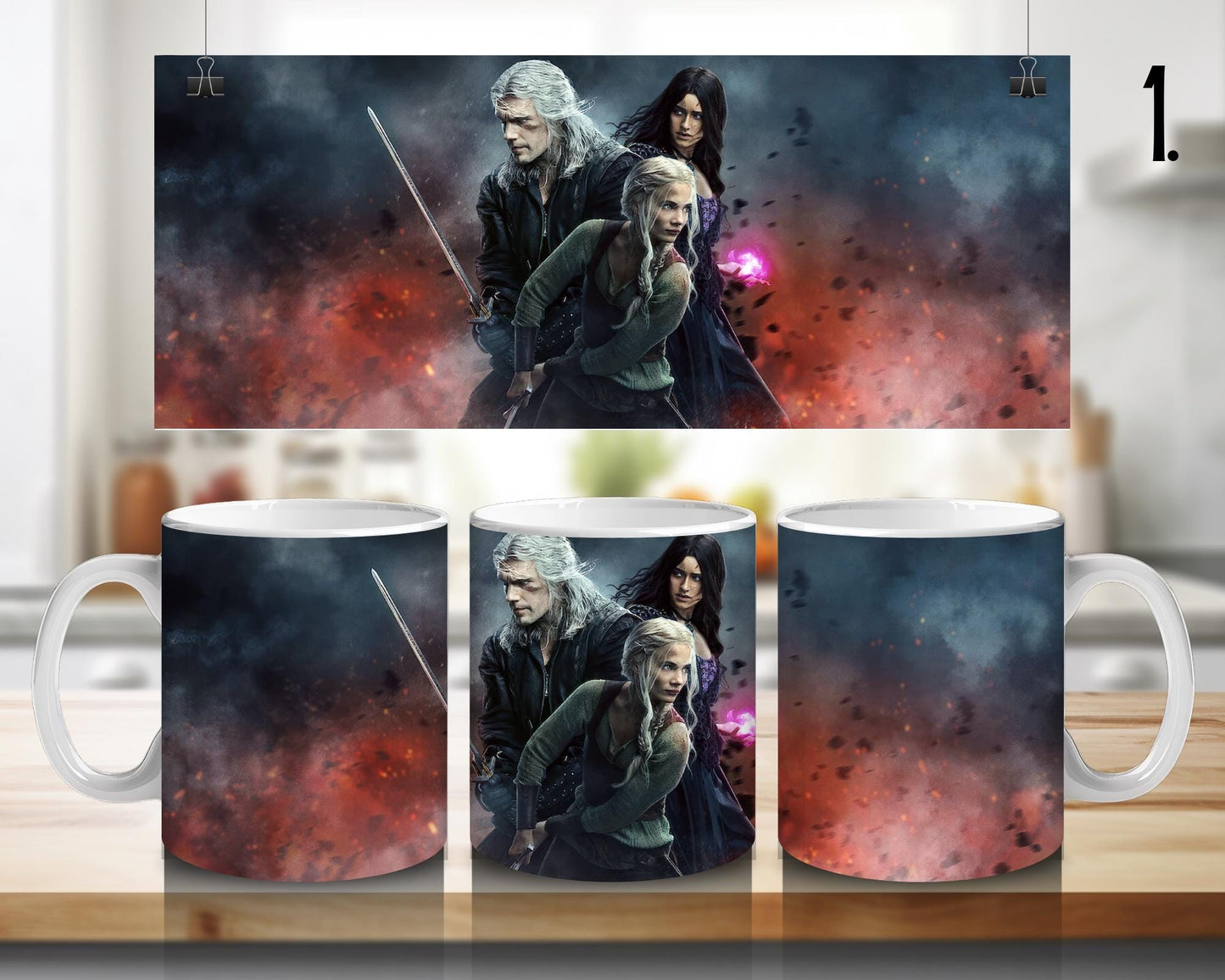 The Witcher | 100% CERAMIC MUG, 11Oz = 330ml