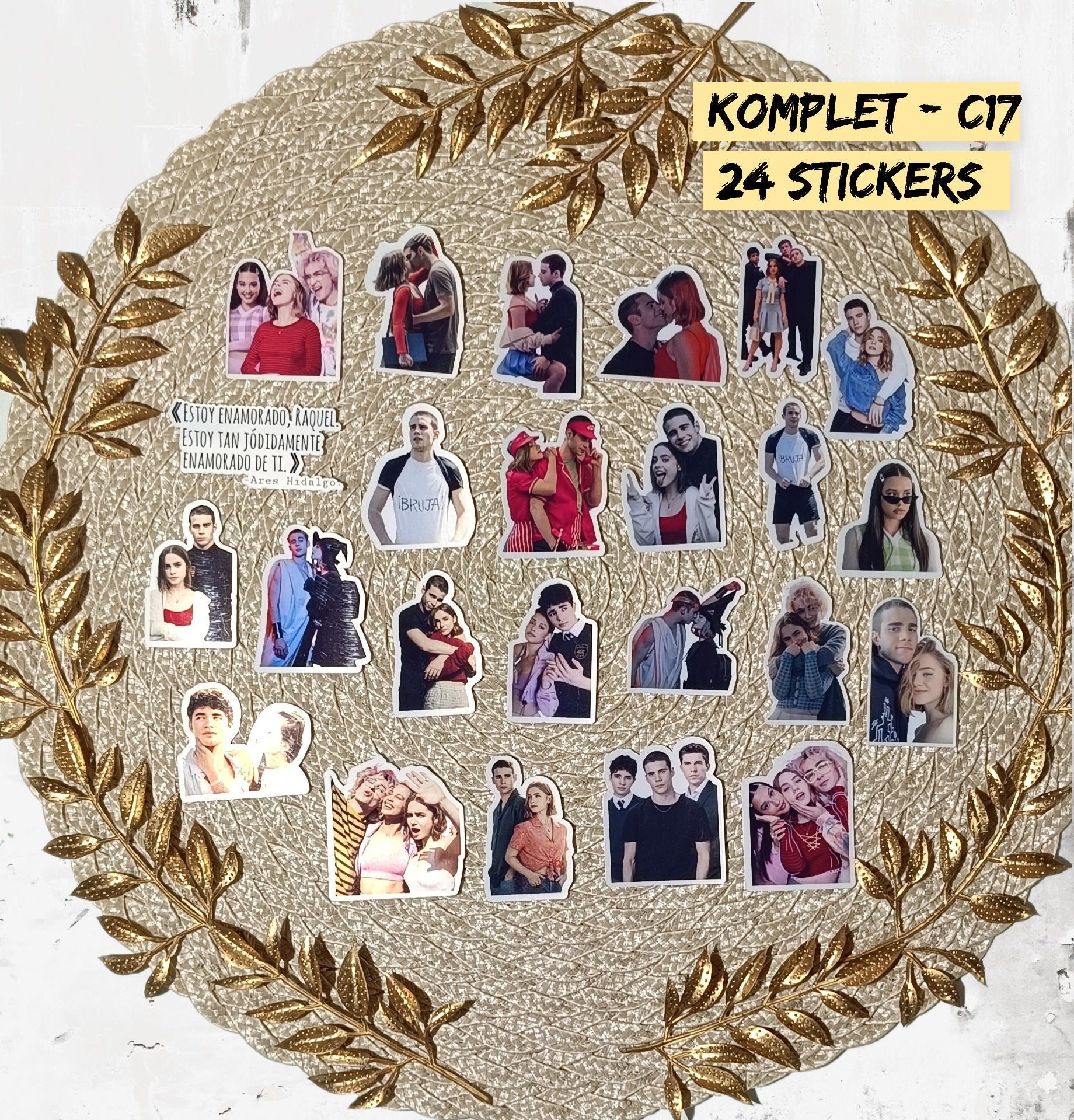 Through My Window, A través de mi ventana, Raquel, Ares, Apolo, Samy, Artemis, Ares and Requel | STICKERS