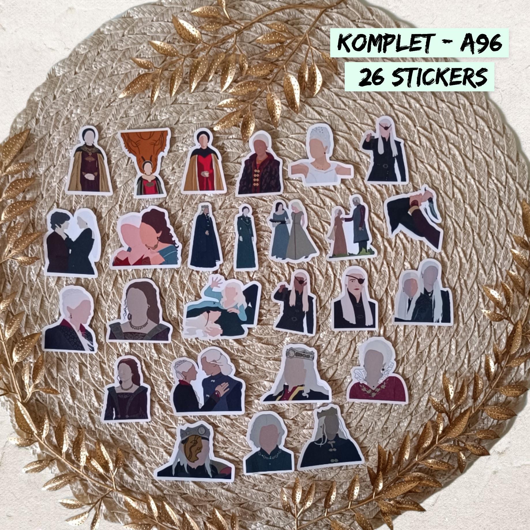 House of the Dragon, Daemon Targaryen, Rhaenyra, Alicent, Targaryen | STICKERS