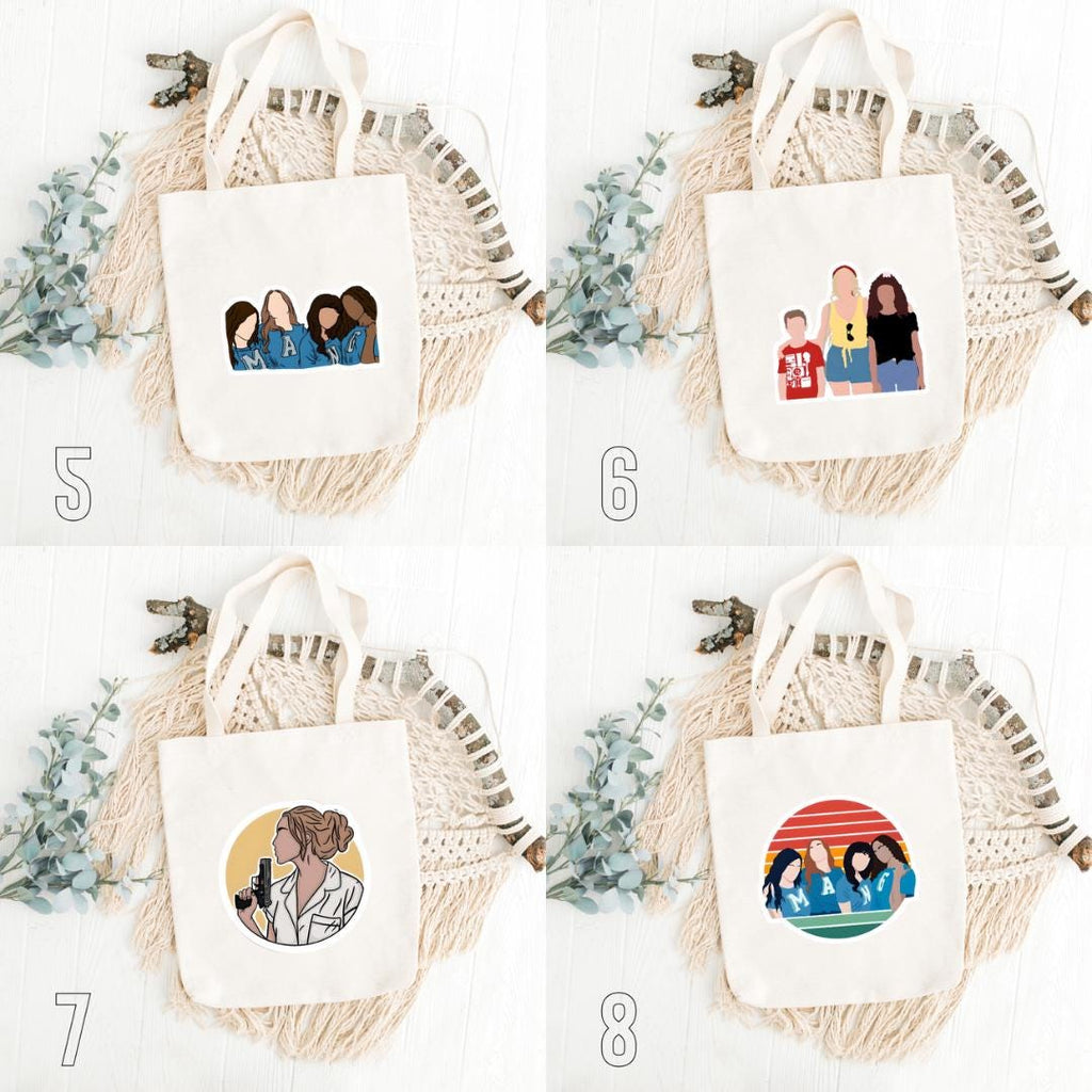 Ginny & Georgia Inspired Tote Bag | Netflix Drama Cotton Bag | Georgia, Ginny, Marcus Aesthetic Gift