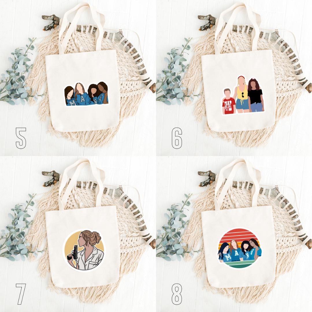 Ginny & Georgia Inspired Tote Bag | Netflix Drama Cotton Bag | Georgia, Ginny, Marcus Aesthetic Gift