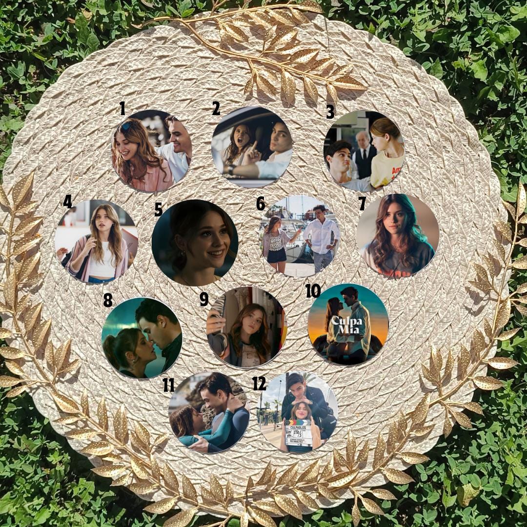 Culpa Mia, Culpa Tuya, Noah, Nick | PINS, KEYCHAIN, MAGNET