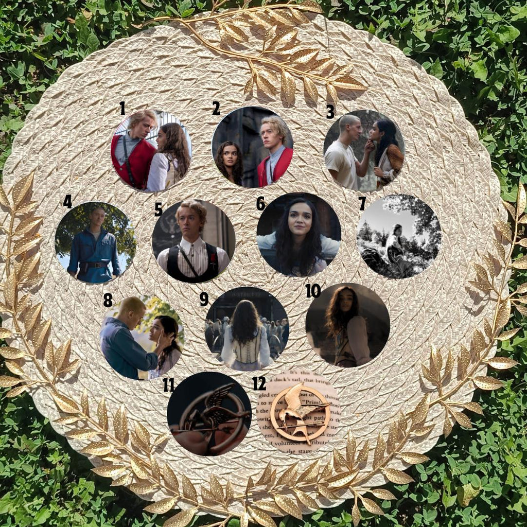 The Hunger Games, Katniss Everdeen, Peeta Mellark, Gale Hawthorne, Haymitch, Effie, movie | PINS, KEYCHAIN, MAGNET