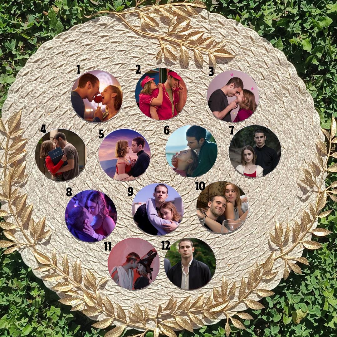 Through My Window, A través de mi ventana, Raquel, Ares, Apolo, Samy, Artemis, Ares and Requel | PINS, KEYCHAIN, MAGNET